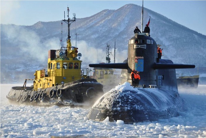 Tàu ngầm thuộc Hạm đội Thái Bình Dương của Nga